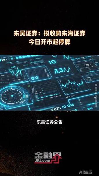 预案出炉！东吴证券拟收购东海证券83.77%股权，下周一复盘