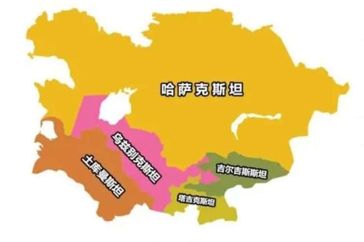 中亚地区有哪些国家?（中亚哪几个国家）