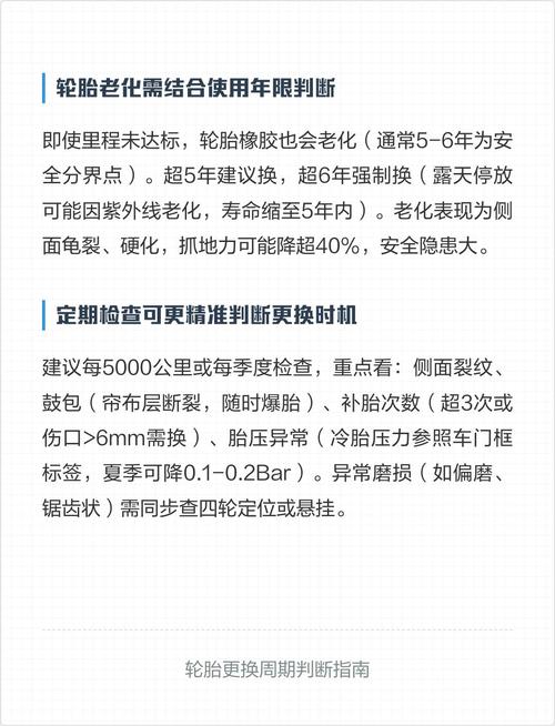 轿车轮胎更换周期(轿车轮胎更换周期怎么算)