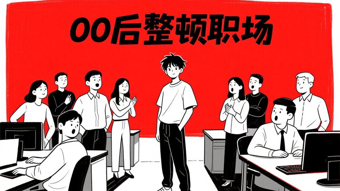 盘点那些00后整顿职场(00后在职场中的现状)