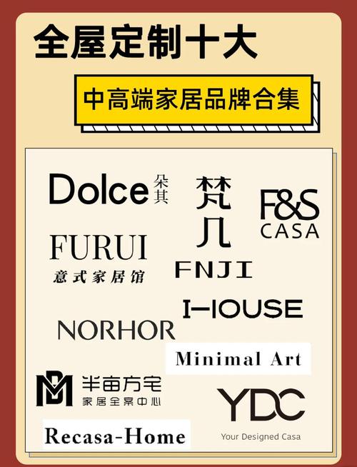 全屋定制品牌推荐（全屋定制的大品牌）
